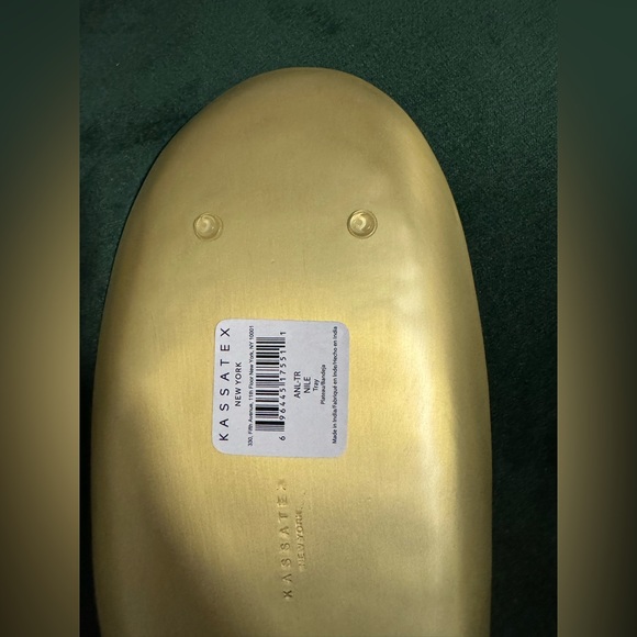 Kassatex gold tray - Picture 2 of 6
